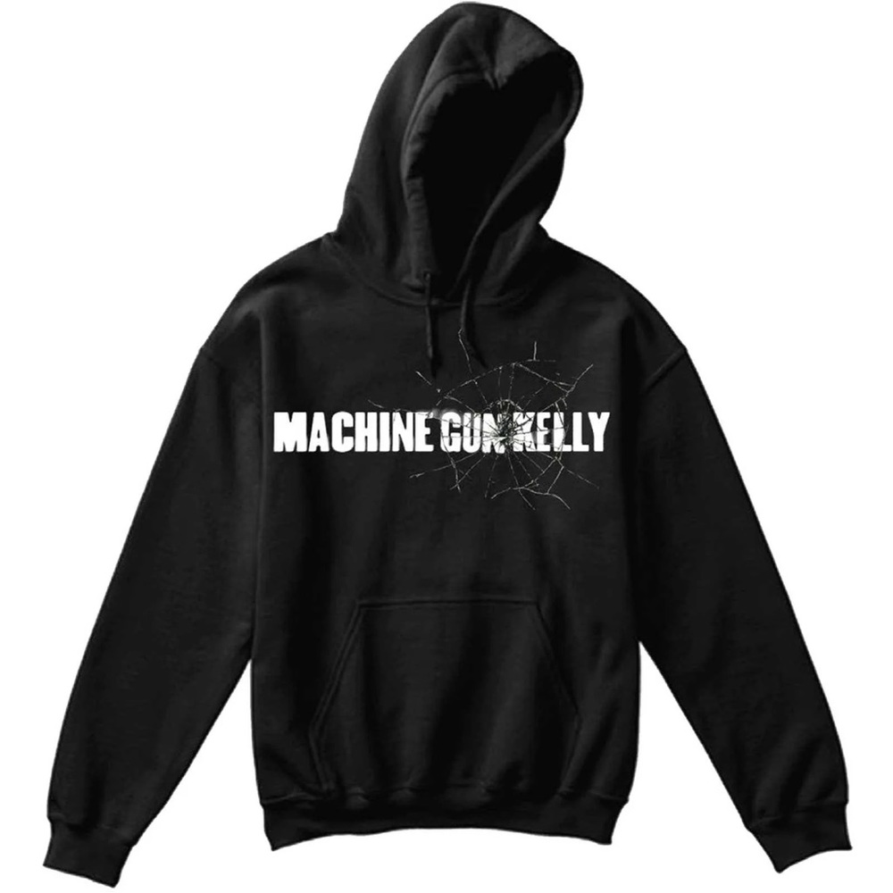 NWOT Machine Gun Kelly Cracked Glass Hoodie